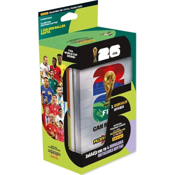 Panini Κάρτες Fifa 365 2026 Adrenalyn XL Metal Classic Tin (PA.TI.WC.326) image 0