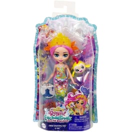 Κούκλα Mattel Enchantimals Royals - Radia & Flo Γοργόνα Ουράνιο Τόξο (HCF68)