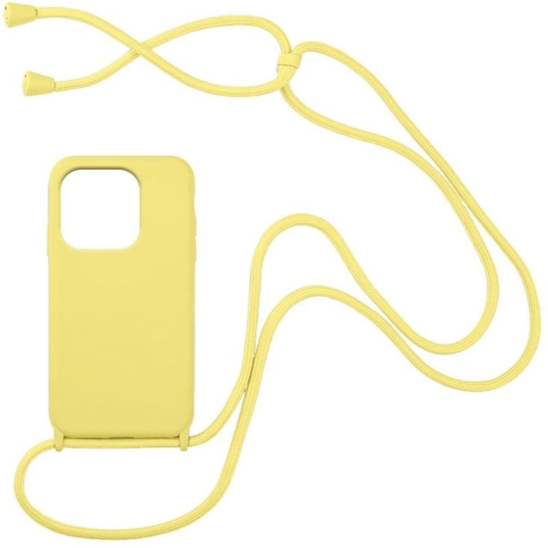 Θήκη Xiaomi Redmi 12C - Sonique Carryhang Με Κορδόνι - Κίτρινο