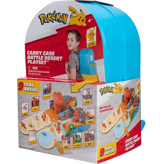 Φιγούρα Δράσης Jazwares Pokemon Τσάντα Μάχης Ερήμου image 0