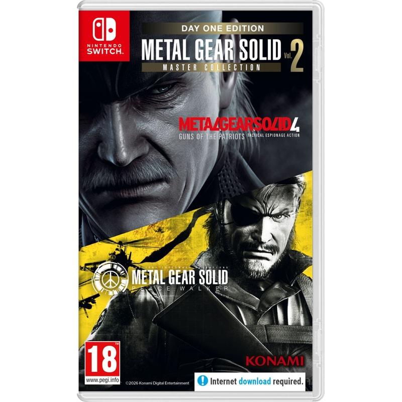 Metal Gear Solid: Master Collection Vol. 2 Day One Edition - Nintendo Switch