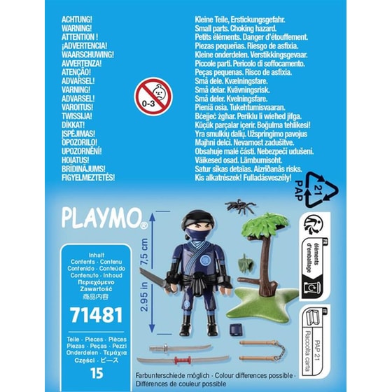 PLAYMOBIL® Special Plus Νίντζα με Εξοπλισμό Μάχης (71481) image 2