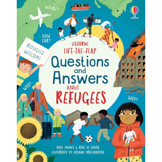 Lift-the-flap Questions and Answers about Refugees image 0