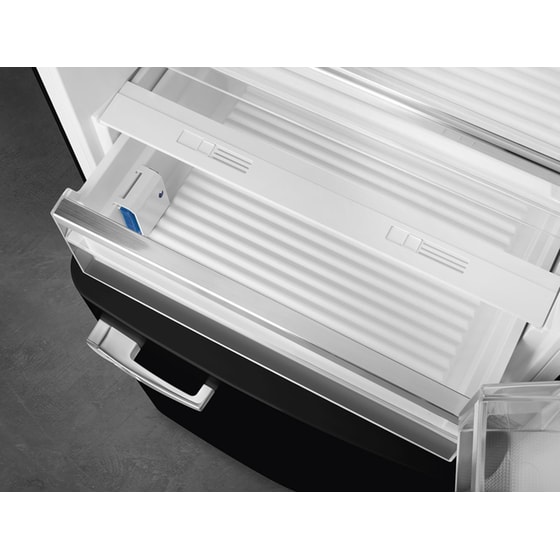 SMEG FAB38RBL5 481 Lt Μαύρο Ψυγειοκαταψύκτης image 5