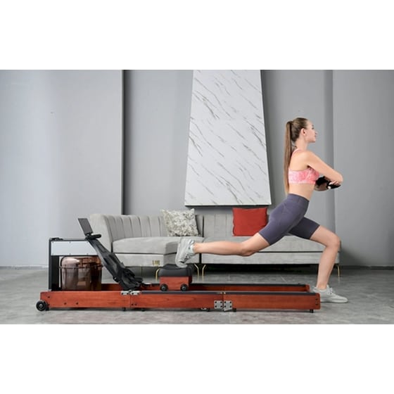 Κωπηλατική Νερού Kingsmith WR1 194x50x56 cm- Καφέ image 6