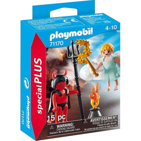PLAYMOBIL® Special Plus Αγγελάκι & Διαβολάκι (71170) image 0