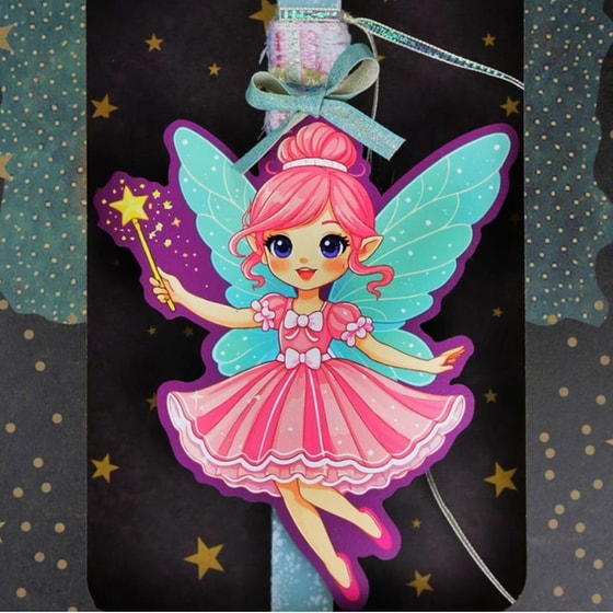 Λαμπάδα Synchronia Νεράιδα Dolly image 3