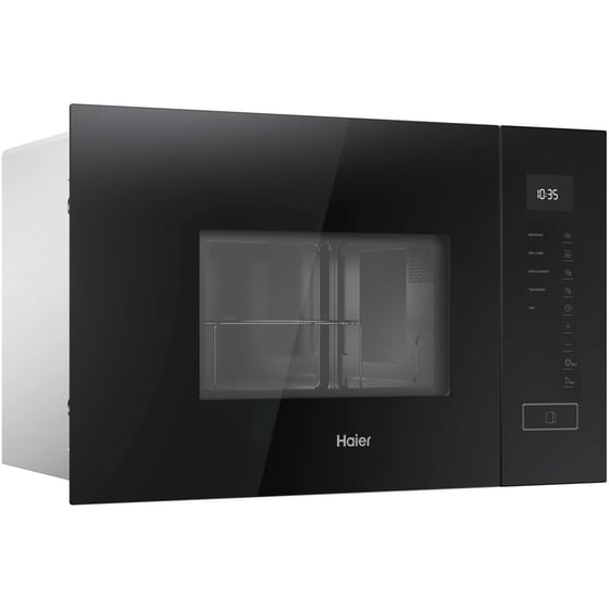 HAIER H38FMWID4ID27N 25 Lt Μαύρο Εντοιχιζόμενος Φούρνος Μικροκυμάτων image 2