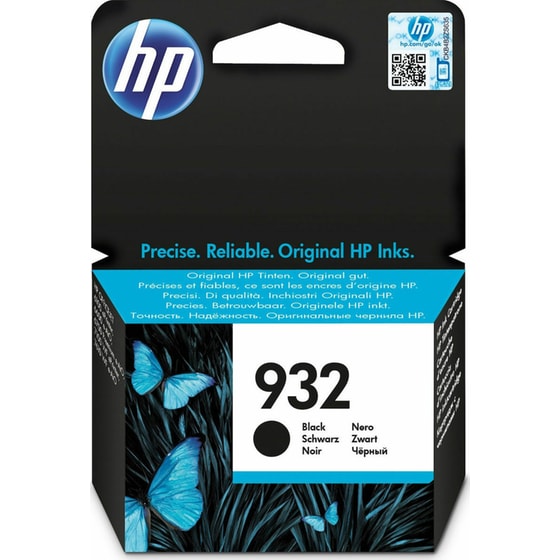 HP 932 Μαύρο Μελάνι Εκτυπωτή CN057AE image 0