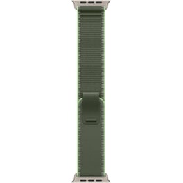 Λουράκι Apple Trail Loop M/L για Apple Watch 49mm - Green/Neon with Natural Titanium Finish