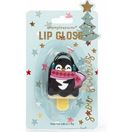 Tri-Coastal Design Lip Gloss Penguin Xmas