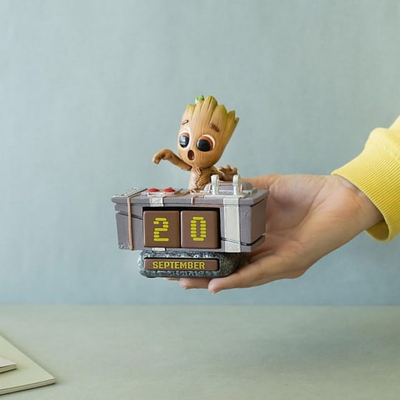 Διαρκές 3d Ημερολόγιο Marvel Groot Death Button image 5
