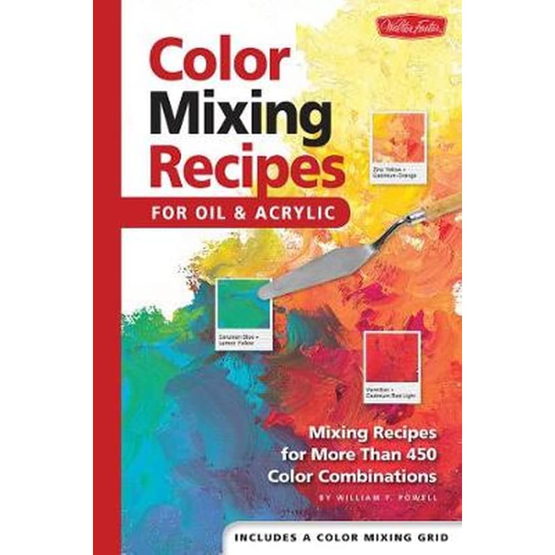 Color Mixing Recipes for Oil Acrylic