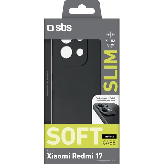 Θήκη Xiaomi Redmi 17 - SBS Instinct Cover - Black image 1