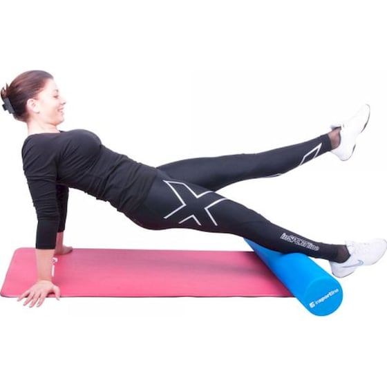Foam Roller InSPORTline INS-10975 90x15cm - Μπλε image 9