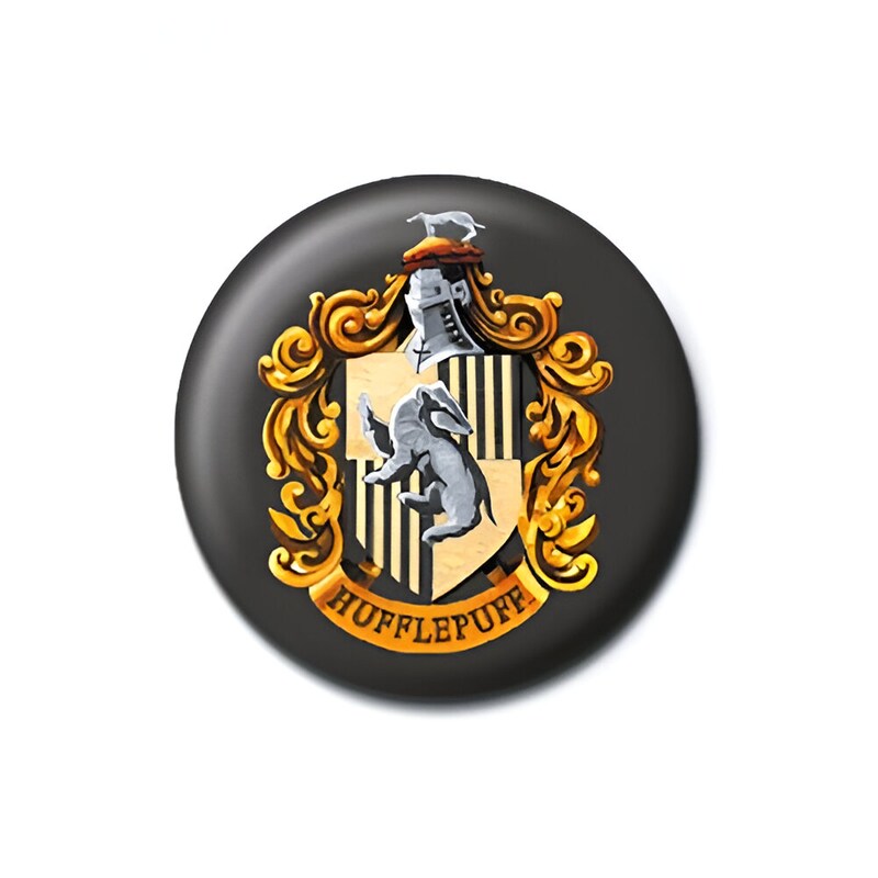 Κονκάρδα Pyramid Harry Potter Hufflepuff Crest - Πολύχρωμη