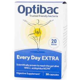 Προβιοτικά Optibac Probiotics For Every Day Extra Strenght  - 30 κάψουλες