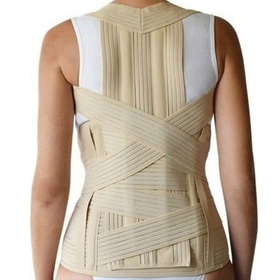 Νάρθηκας Vita Taylor 04-2-027 Ραχεοσφυϊκός Ρυθμιζόμενου Ύψους Large - Μπεζ image 0