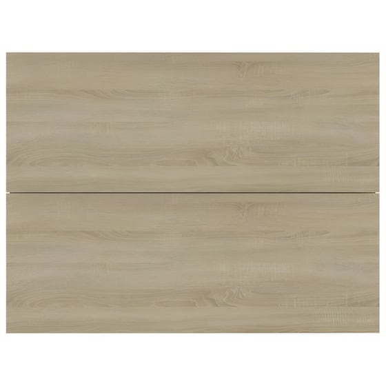 Κομοδίνο Vidaxl Από Μοριοσανίδα 2τμχ 40x30x30 cm - Sonoma Δρύς image 3