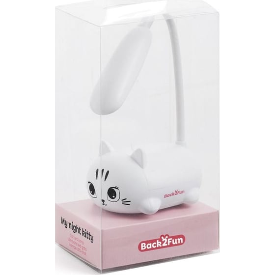 Φωτιστικό Γραφείου LED Miquelrius Back2Fun Kitty - Λευκό image 2