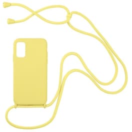 Θήκη Samsung Galaxy A02S - Sonique Carryhang Με Κορδόνι - Κίτρινο