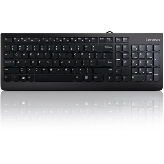 Lenovo 300 USB Ενσύρματο Πληκτρολόγιο Black (US) image 0