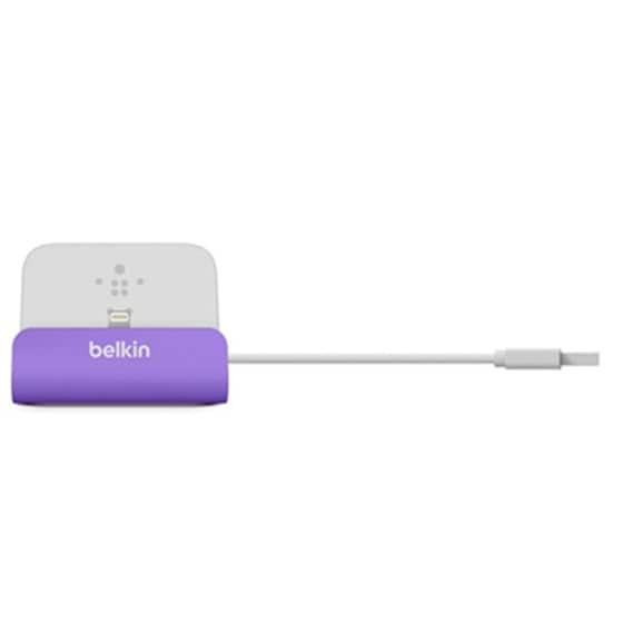 DOCK BELKIN CHARGE/SYNC IPHONE 5 PURPLE image 2