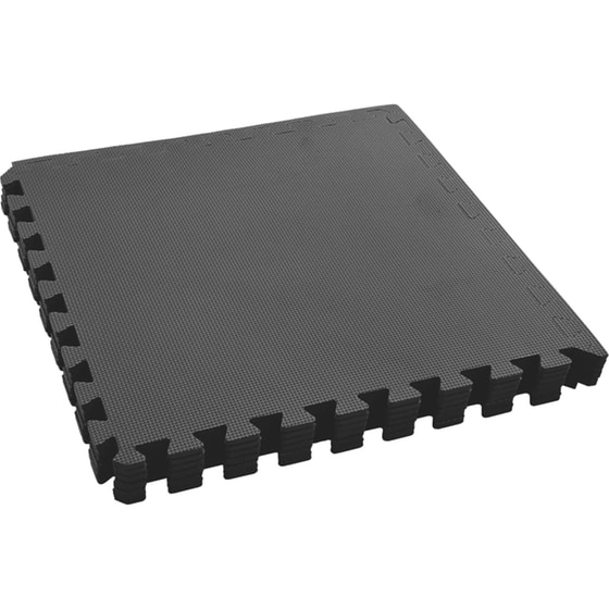 Δάπεδο Γυμναστικής VidaXL από EVA Foam Σετ 6 Τμχ 60x60 cm - Μαύρο image 1