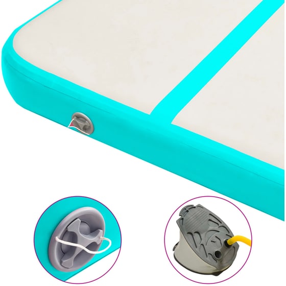 Στρώμα Γυμναστικής VidaXL από PVC 500x100x20 cm - Πράσινο image 8