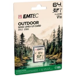 Κάρτα Μνήμης Emtec MicroSDXC UHS-I U1 V10 Outdoor 64GB