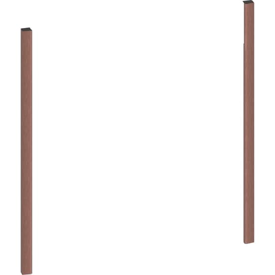 NEFF ZC060BY0 Flex Design Ενιαία εγκατάσταση για θερμαινόμενο συρτάρι & εντοιχιζόμενη καφετιέρα 60 cm - Brushed Bronze image 0