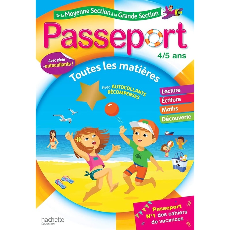 Passeport de la Moyenne Section à la Grande Section 4-5 ans