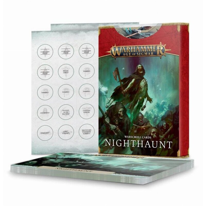 Warhammer Age Of Sigmar - Warscroll Cards: Nighthaunt (Games Workshop)