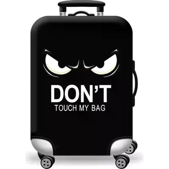 Κάλυμμα Βαλίτσας Amber Medium Don't Touch My Bag image 0