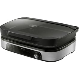 PHILIPS HD6212/90 2400 W Μαύρο/Ασημί Ηλεκτρική Γκριλιέρα