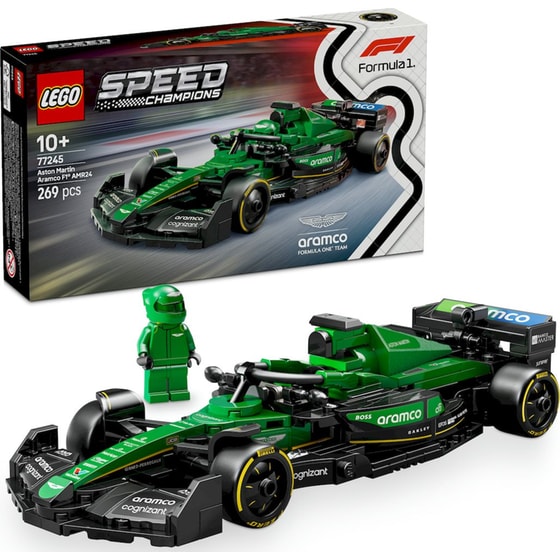 LEGO® Speed Champions Aston Martin Aramco F1® AMR24 (77245) image 1