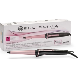 Ψαλίδι Μαλλιών BELLISSIMA Iconic Curls - Μαύρο/Ροζ