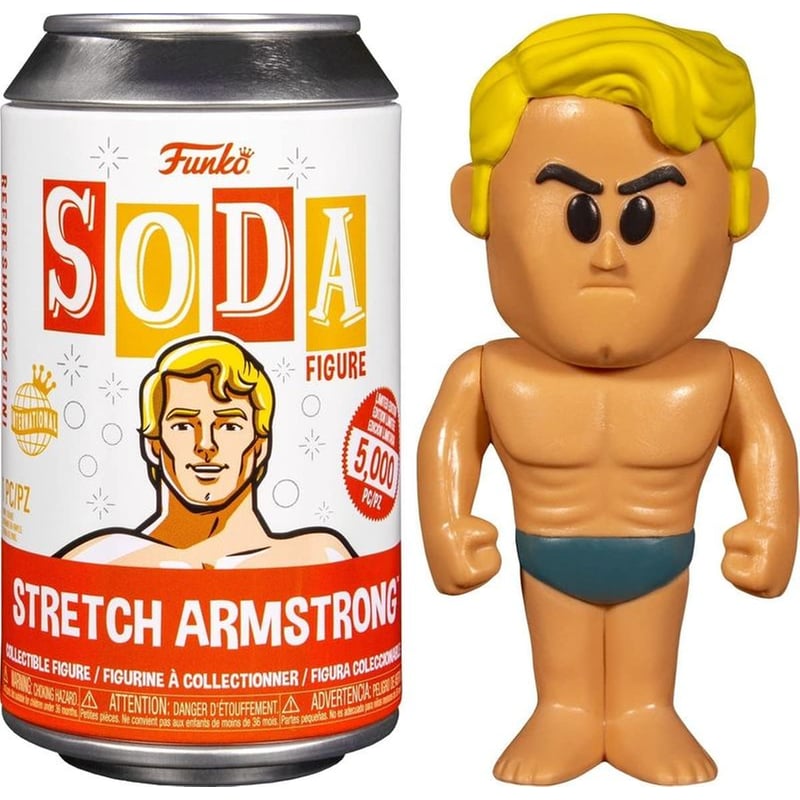 Funko Vinyl Soda - Retro Toys - Hasbro - Stretch Armstrong