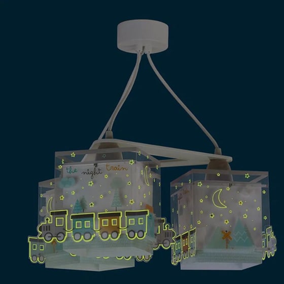 Παιδικό Φωτιστικό Οροφής Ango The Night Train 63534 image 1