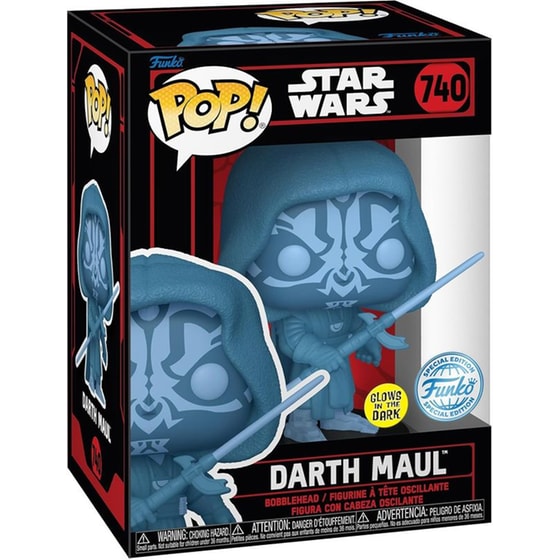 Funko Pop! Star Wars - Darth Maul Holo #740 image 1