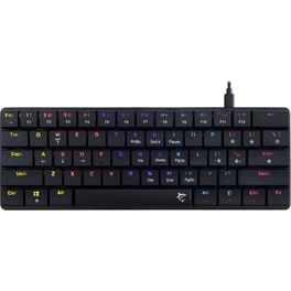 White Shark Nagamaki Ενσύρματο Gaming Πληκτρολόγιο με Red διακόπτες - Black (US) Nagamaki