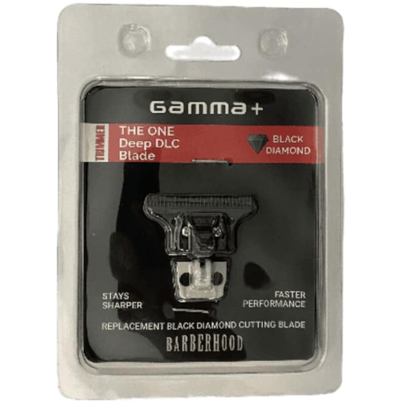 GAMMA+ GAMMA+ The One Deep Dlc Blade Evo Black Diamond (BACK) Ανταλλακτικό Κοπτικό για Trimmer