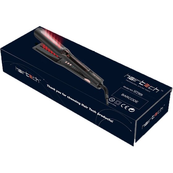 HAIRTECH Infrared Steam Styler HT909 Πρέσα Ατμού-Υπερύθρων Μαύρο image 2