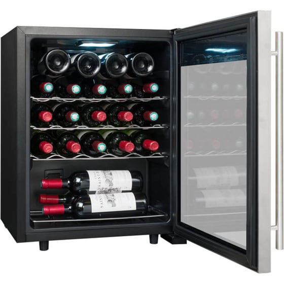 LA SOMMELIERE LS24A για 23 Μπουκάλια με LED φωτισμό Inox Συντηρητής Κρασιών image 4