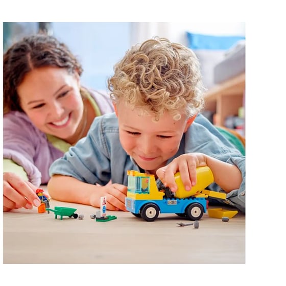 LEGO® City Cement Mixer Truck (60325) image 3