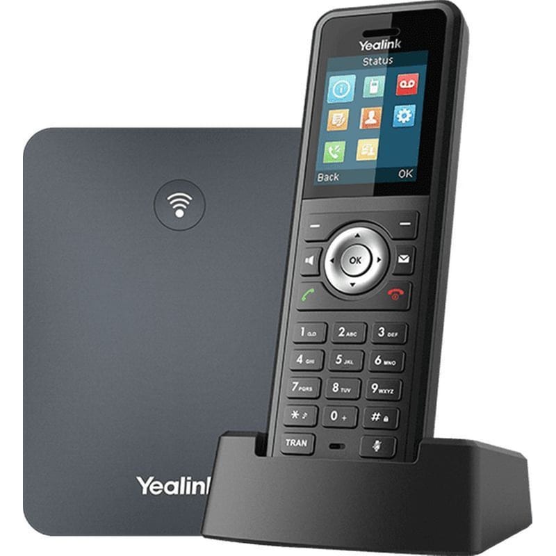 YEALINK Ασύρματο Τηλέφωνο Dect IP Yealink W79P Cordless Phone System