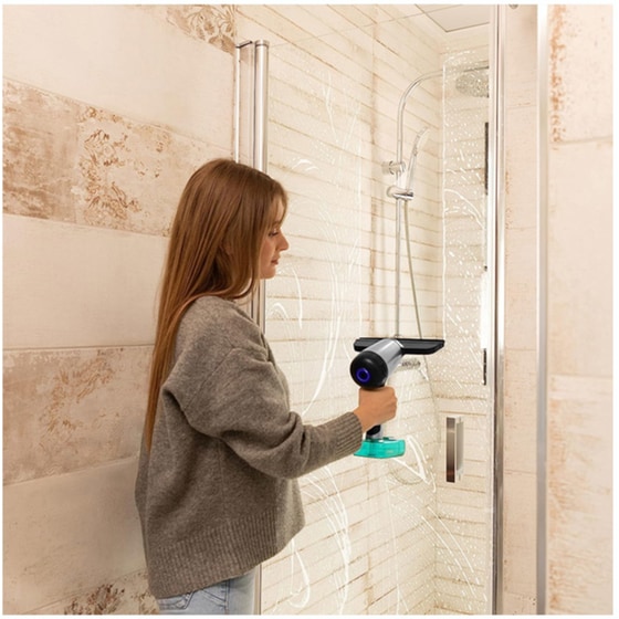 Καθαριστής Τζαμιών Cecotec Conga Rockstar 3700 Glass CEC-08058 3 σε 1 3.7V - Μαύρο/Ασημί image 2