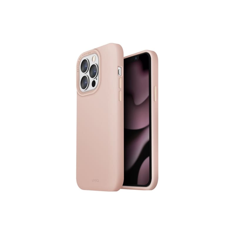 UNIQ Θήκη Apple iPhone 13 Pro - Uniq Lino Hue MagSafe - Blush Pink