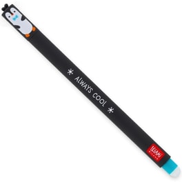Στυλό Legami Gel Erasable Πιγκουίνος Τιρκουάζ