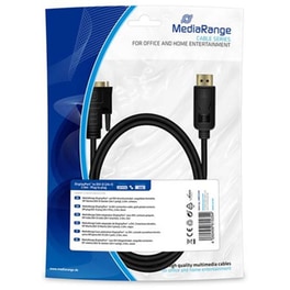 Καλώδιο MediaRange MRCS199 DVI-D Male σε DisplayPort Male - 2.0m